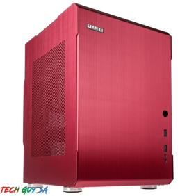 Lian-li PC-Q34 mini-itx chassis - Red + Wireless Keyboard and Mouse kit
