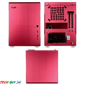 Lian-li PC-Q34 mini-itx chassis - Red + Wireless Keyboard and Mouse kit - Image 3