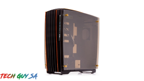 In-Win H-Frame 2.0 Open-Air Chassis – Black/Amber LED Light