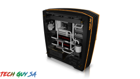 In-Win H-Frame 2.0 Open-Air Chassis – Black/Amber LED Light - Image 7