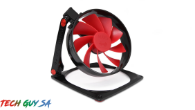 In-Win Mars 120mm Multifunction Chassis Fan – Red Fin – Single Pack