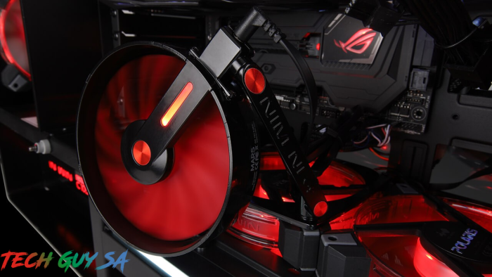 In-Win Mars 120mm Multifunction Chassis Fan – Red Fin – Single Pack - Image 6