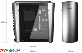 In-Win 915 E-ATX Tower Chassis – Silver - Image 2