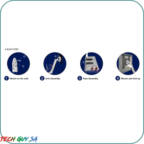 Aavara ATW20M Full Motion Wall Support - Image 4