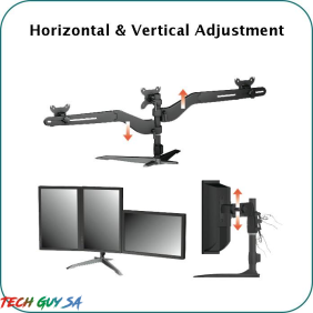 Aavara DS310 Triple LED/LCD Monitor stand - Image 4