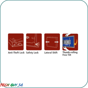 Aavara EE5040 Flat Slim Wall Support - Image 2