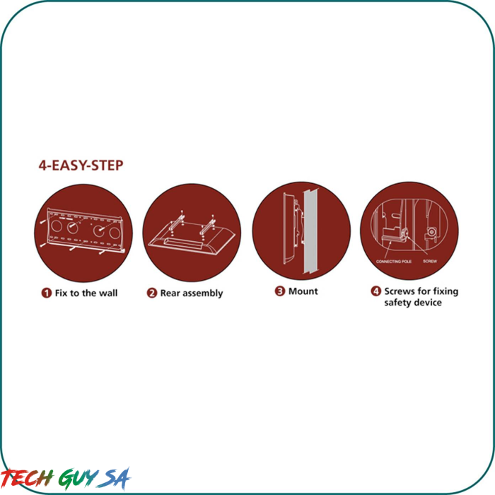 Aavara EE8050 Flat Slim Wall Support - Image 4