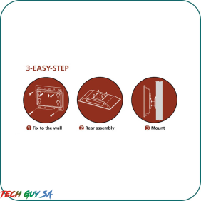 Aavara EL1010 Ultra Slim Profit Wall Support - Image 3