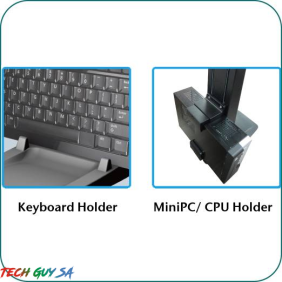 Aavara HS740L Single LED/LCD Monitor stand with PC/CPU Holder for 15~24 inch display designed for AIO - Image 4