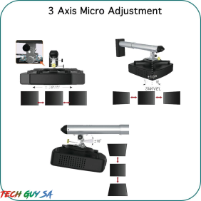 Aavara PB053 Short Throw Projector Mount - Wall Boom Type - Image 4