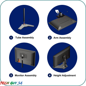 Aavara TS021 Single LED/LCD Monitor stand - Image 3