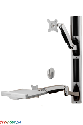 Aavara W8812 Workstation Column Combo System – Single arm