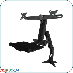 Aavara WS742 Free Style Workstation Combo System – Dual Monitor Clamp System - Image 4