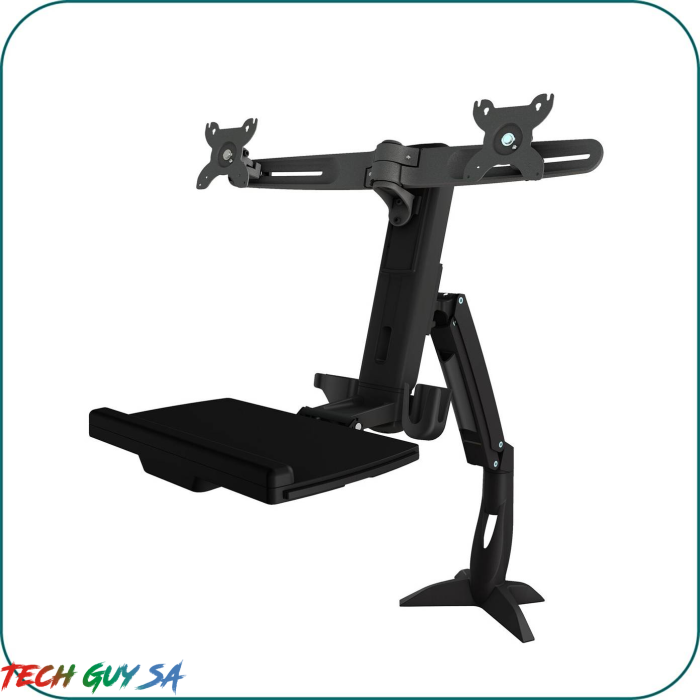 Aavara WS742 Free Style Workstation Combo System – Dual Monitor Clamp System - Image 4