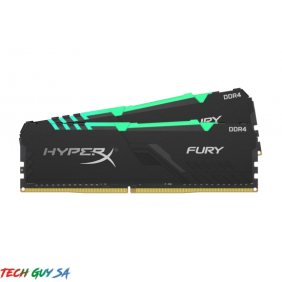Kingston Fury Renegade - RGB DDR4 2666Mhz – 16GBx2 – 32GB Kit – Black - End of Life