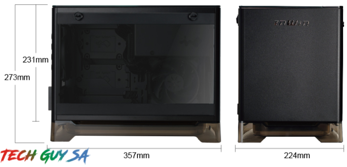 In-Win A Plus 1 Mini-ITX Tower Chassis – Black - Image 8