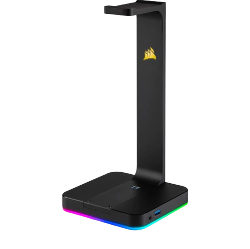 CA-9011167 (1) Corsair ST100 RGB Premium Headset Stand with 7.1 Surround Sound - Image 1