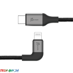 J5Create JALC15 USB-C™ to Lightning® Cable - Black