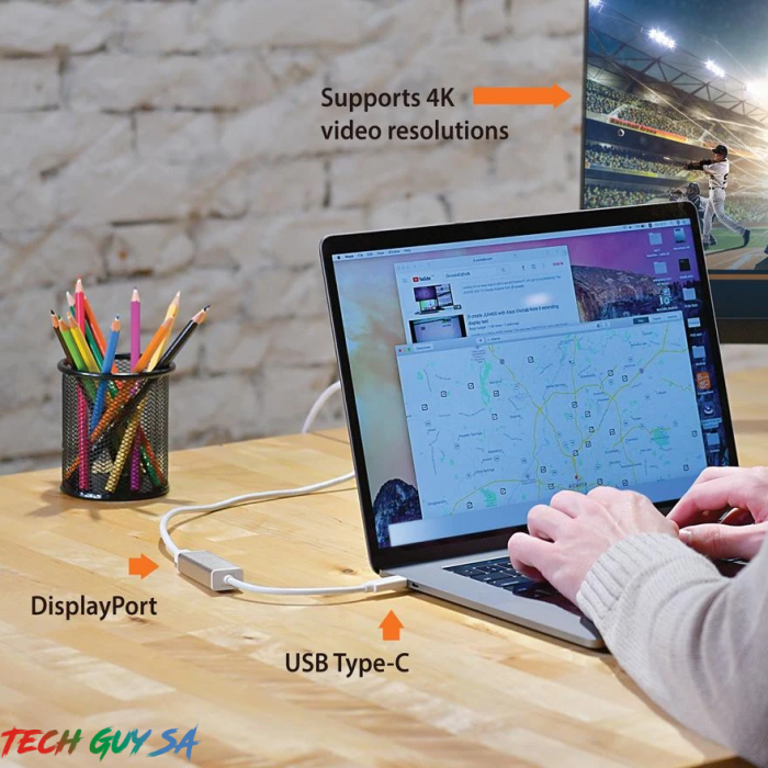 J5Create JCA140 USB™ Type-C to 4K DisplayPort™ Adapter - Image 3
