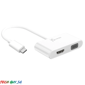 J5Create JCA174 USB-C™ to VGA & HDMI™ Adapter