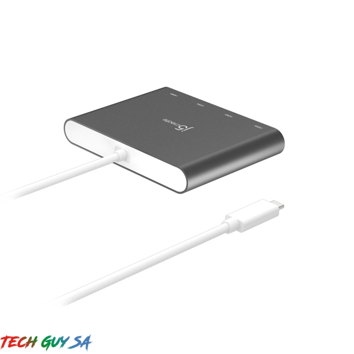 J5Create JCA366 USB-C™ to 4-Port HDMI™ Multi-Monitor Adapter - Image 12