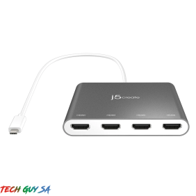 J5Create JCA366 USB-C™ to 4-Port HDMI™ Multi-Monitor Adapter