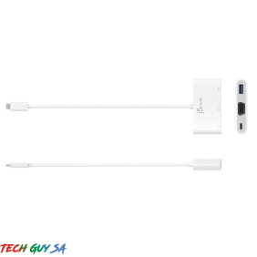 J5Create JCA378 USB™ Type-C to VGA & USB™ 3.0 with Power Delivery - Image 2