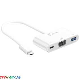 J5Create JCA378 USB™ Type-C to VGA & USB™ 3.0 with Power Delivery