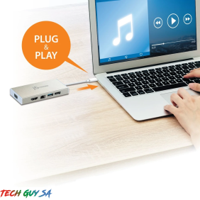J5Create JCD376 USB-C™ 3.1 Fully functional Mini Dock-VGA/ HDMI™/ Ethernet/ USB™3.1 HUB/ PD2.0 - Image 5
