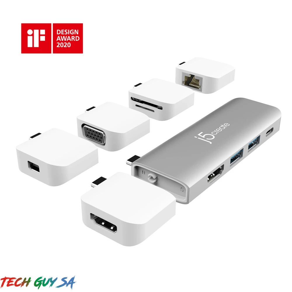JCD389-IF_1000x_result_result J5Create JCD389 ULTRADRIVE Kit USB-C™ Multi-Display Modular Dock - Image 1