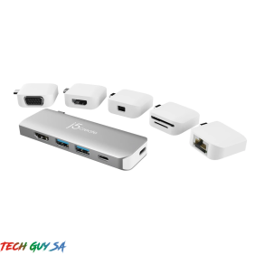 J5Create JCD389 ULTRADRIVE Kit USB-C™ Multi-Display Modular Dock - Image 3