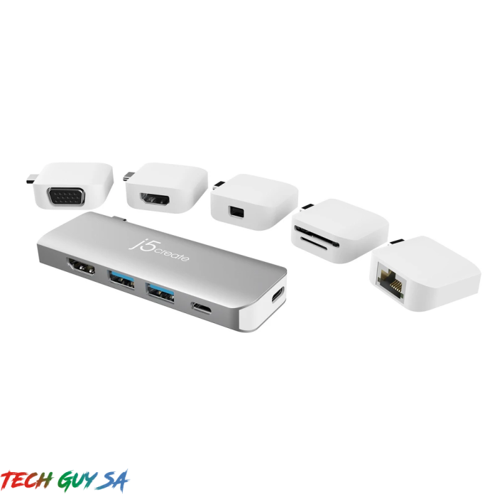 J5Create JCD389 ULTRADRIVE Kit USB-C™ Multi-Display Modular Dock - Image 3