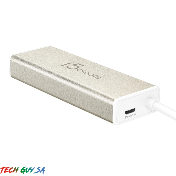J5Create JCH347 USB 3.1 Type-C 3-Port HUB with SD/Micro SD Card Reader - Image 2