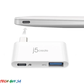 J5Create JCH349 USB-C™ 3.1 Charging Bridge - Image 2