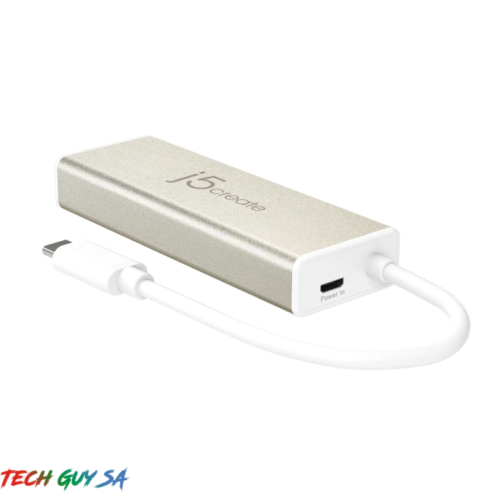 J5Create JCH411 USB 3.1 Type-C 3-Port HUB with VGA - Image 2