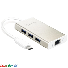 J5Create JCH471 USB-C™ Gigabit Ethernet & HUB Multi Adapter