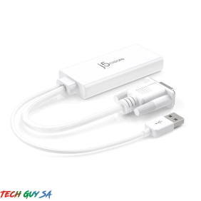 J5Create JDA214 VGA to HDMI™ Video Audio Adapter - Image 3