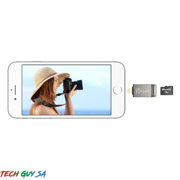 J5Create JLMSD3 MicroSD Card Reader - Image 3