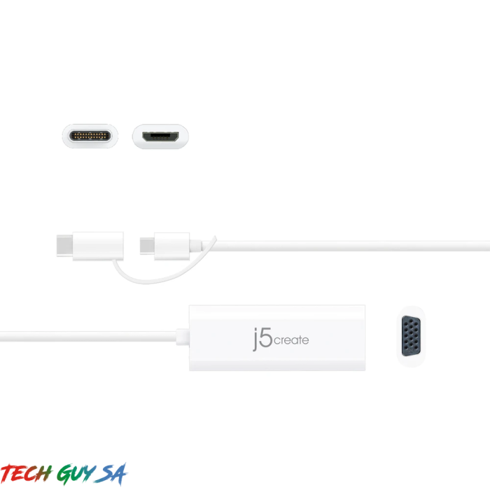 J5Create JUA161C Android™ USB™ to VGA Display Adapter - Image 2