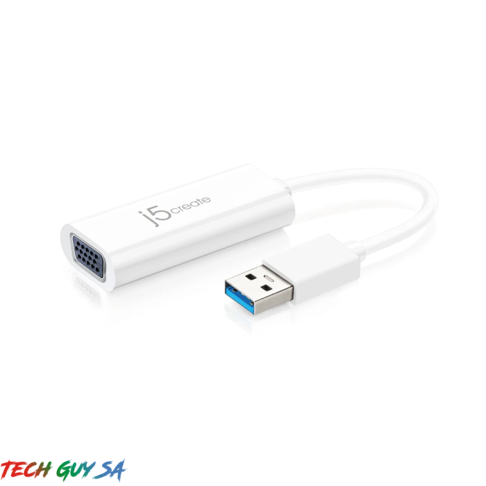 J5Create JUA214 USB™ 3.0 VGA Multi-Monitor Adapter - Image 2