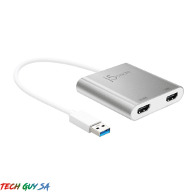 J5Create JUA365 USB™ 3.0 to Dual HDMI™ Multi-Monitor Adapter - Image 4