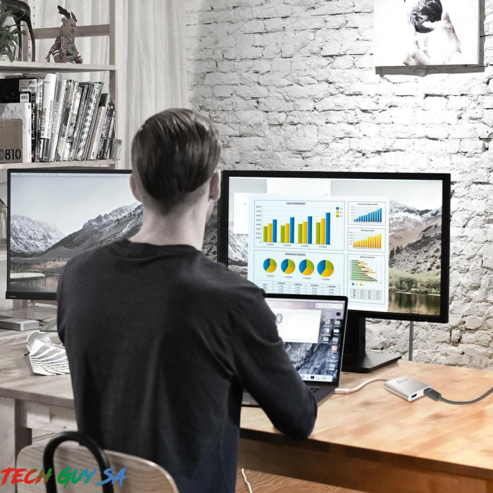 J5Create JUA365 USB™ 3.0 to Dual HDMI™ Multi-Monitor Adapter - Image 6