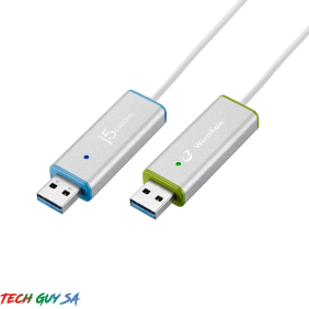 J5Create JUC700 USB 3.0 Wormhole Switch DSS - KVM Swap & File Transfer