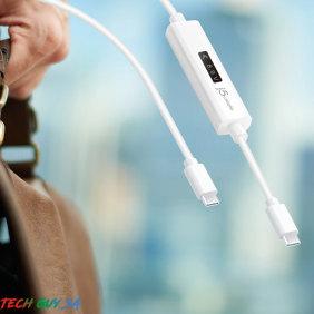 J5Create JUCP14 USB-C™ 2.0 to USB-C™ Cable With OLED Dynamic Power Meter - Image 8