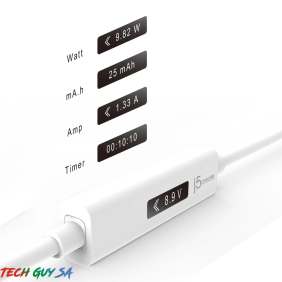 J5Create JUCP14 USB-C™ 2.0 to USB-C™ Cable With OLED Dynamic Power Meter - Image 10