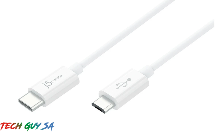 J5Create JUCX09 USB Type-C™ 2.0 to Micro-B Cable - Image 4