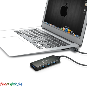 J5Create JUH340 USB™ 3.0 4-Port Hub + Power - Image 6
