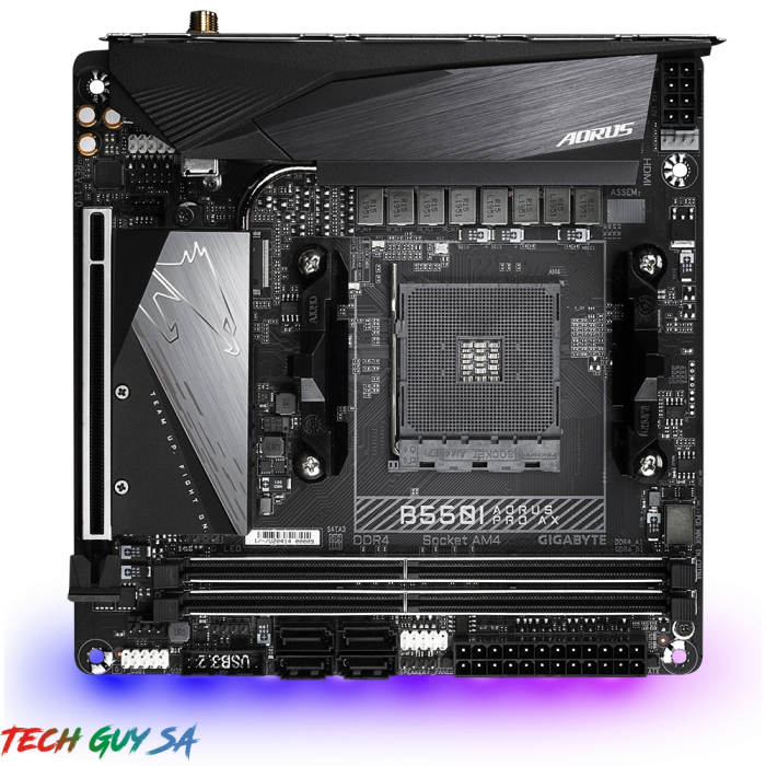 Gigabyte B550I AORUS PRO AX (rev. 1.0) AM4 Motherboard - Image 2