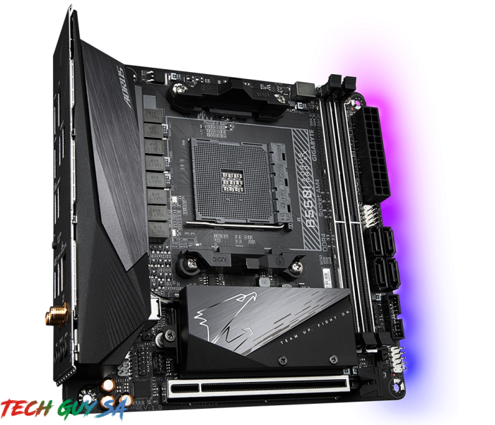 Gigabyte B550I AORUS PRO AX (rev. 1.0) AM4 Motherboard - Image 3