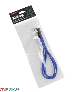 Bitfenix Alchemy Fan cable extension 3-Pin 30CM Blue - Image 3
